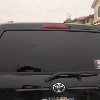Socal Tint Shop - Suntek CXP 18% over factory dye window on Toyota 4Runner. - Car Window Tinting Near Me - Riverside, California
