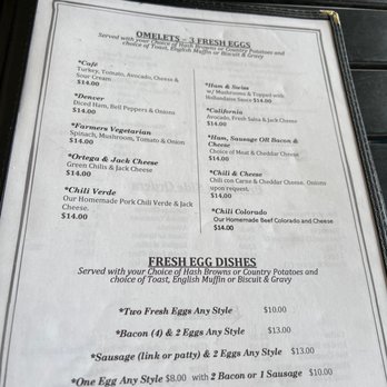 Cafe 126 - Menu - Breakfast & Brunch Near Me - Ventura, California