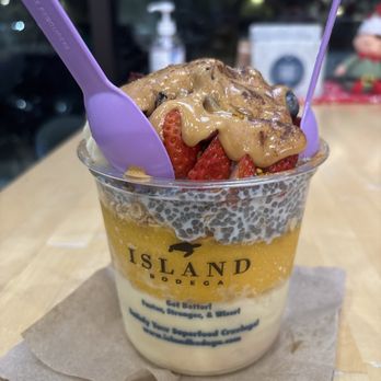 Island Bodega - Sunshine Bowl  so good and refreshing. Love it! - Acai Bowls Near Me - Cerritos, California