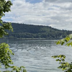 Cates Park - Water and Burnaby Mountain~