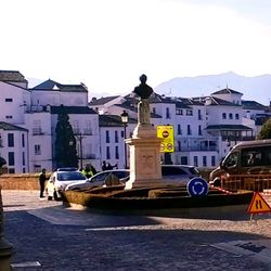 Plaza de España - Plaza de Espana, Ronda 2-10-18 (statue of Antonio de los Ríos Rosas)