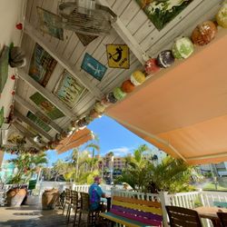 My Happy Place Cafe - Patio & signs