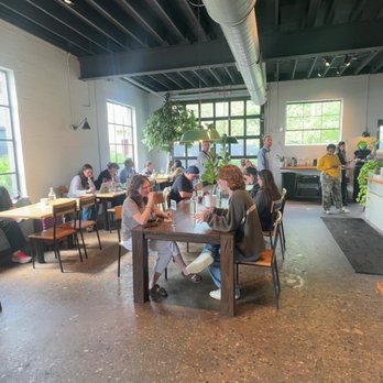 Fox In the Snow Cafe - Part of the inside. Plenty of seating - Coffee & Tea Near Me - Columbus, Ohio