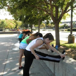 Cool down after an intense circuit.