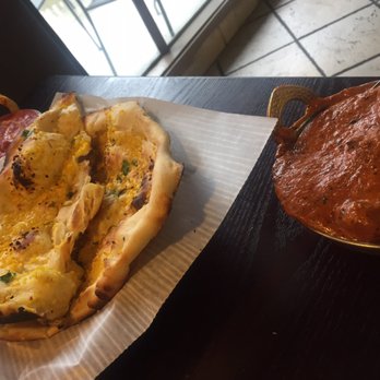 Himalayan Cafe - Lamb tikka masala and garlic naan - Indian Near Me - Renton, Washington