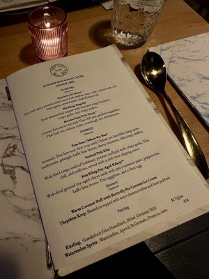 Menu photo 1 KRAAM Thai New York, NY