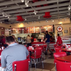 Freddy's Frozen Custard & Steakburgers - Front counter.