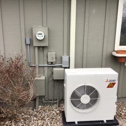 Advantage Latta-Whitlow - Mitsubishi ductless system installation