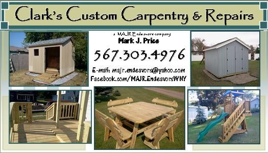 Slide of Clark's Custom Carpentry & Repairs