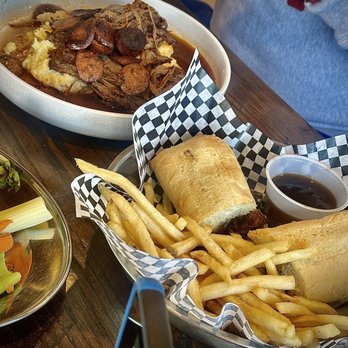 Grand Canyon Brewing + Distillery - Bistro steak sandwich - Brewpubs Near Me - Flagstaff, Arizona Grand Canyon Brewing + Distillery - Bistro steak sandwich - Brewpubs Near Me - Flagstaff, Arizona