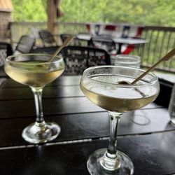 The Flying Trout Restaurant - Tito's Martinis to start the dinner