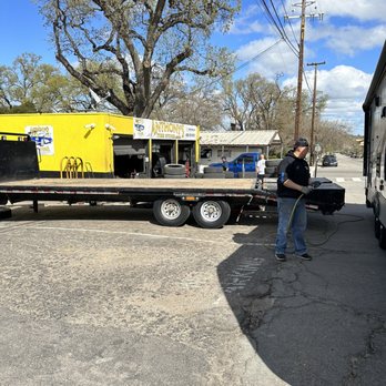 Anthony's Tire Store - Angel doing his job! - Tires Near Me - Paso Robles, California