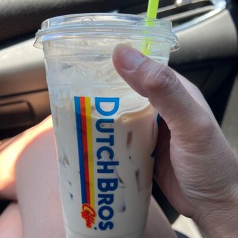 Dutch Bros Coffee - Golden Eagle - ordered decaf half sweet - Coffee & Tea Near Me - Las Vegas, Nevada Dutch Bros Coffee - Golden Eagle - ordered decaf half sweet - Coffee & Tea Near Me - Las Vegas, Nevada