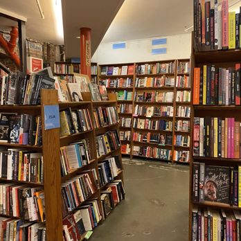 City Lights bookstore interior showing poetry section