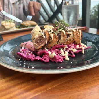 Hula Grill Waikiki - Panko & Sesame Crusted Ahi* - Hawaiian Near Me - Honolulu, Hawaii