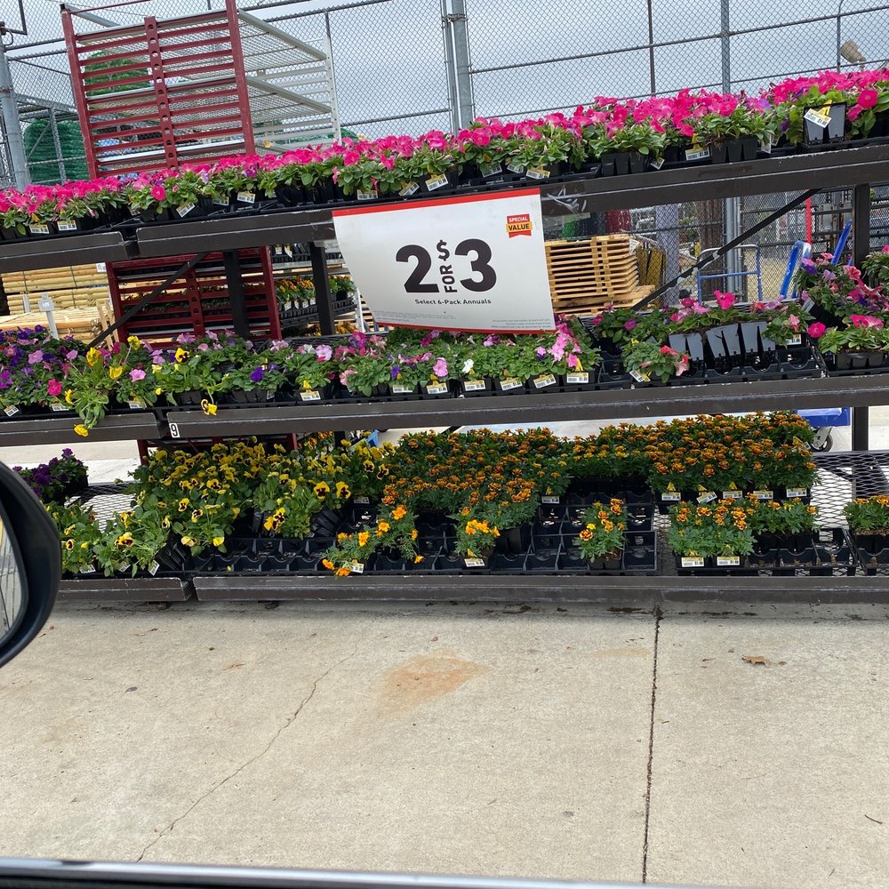 Lowe's Home Improvement - Great day to garden.  Just spent $$ for flowers to plant. - Hardware Stores Near Me - Concord, North Carolina