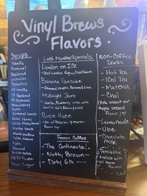 Menu photo 3 Vinyl Brews Austin, TX