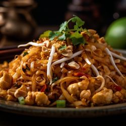 Elephant Thai Restaurant - E03. Pad Thai Noodles