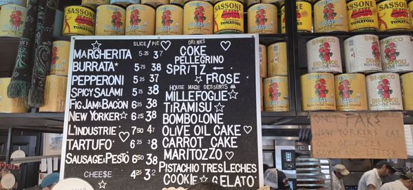 Menu photo 3 L'industrie Pizzeria Brooklyn, NY Menu photo 3 L'industrie Pizzeria Brooklyn, NY