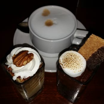 Seasons 52 - My cappuccino was on point. So foamy and perfect with the pecan pie! - New American Near Me - Phoenix, Arizona