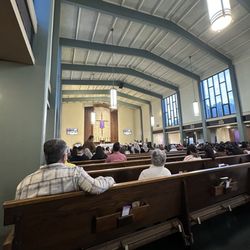 Before the start of Holy Thursday mass 2024