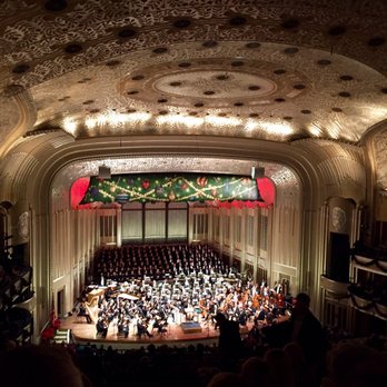 Severance Hall - View from the balcony F 505 - Music Venues Near Me - Cleveland, Ohio