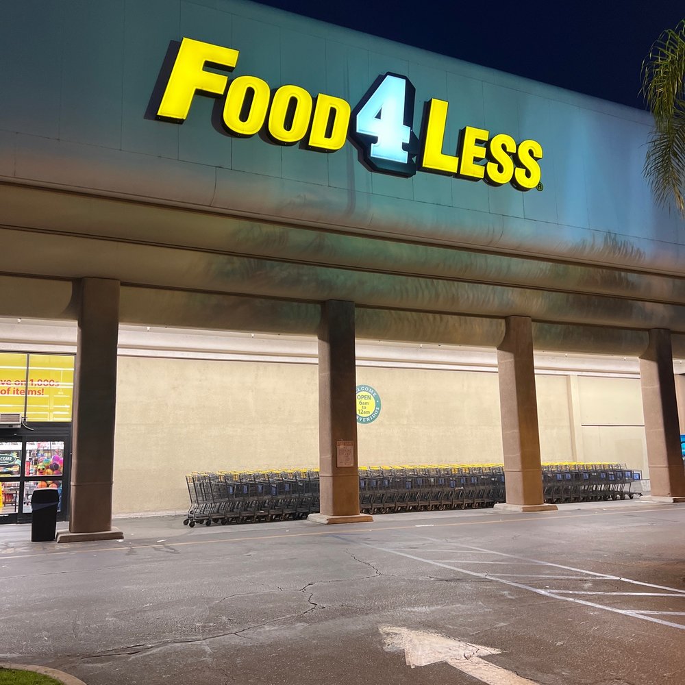 Food4Less - Early morning grocery shopping - Grocery Near Me - West Covina, California