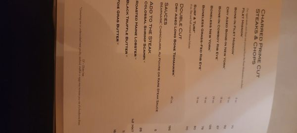 Menu photo 6 Rare Steakhouse Everett, MA