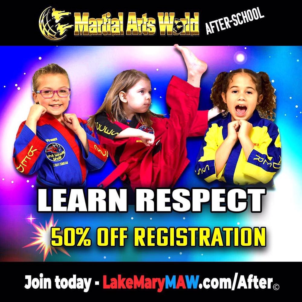MARTIAL ARTS WORLD LAKE MARY Updated September 2024 135 Parliament