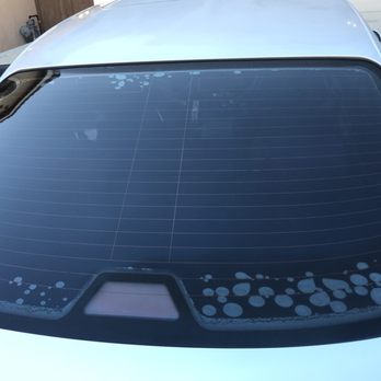 Digi Sports - Poor tinting technique, poor quality tint products or both? Pic shows you the 2nd tint they put on after the 1st tint developed bubbles. - Car Stereo Installation Near Me - San Diego, California Digi Sports - Poor tinting technique, poor quality tint products or both? Pic shows you the 2nd tint they put on after the 1st tint developed bubbles. - Car Stereo Installation Near Me - San Diego, California