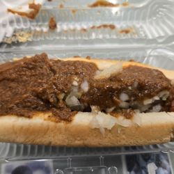The Goffle Grill - A dog "all the way"