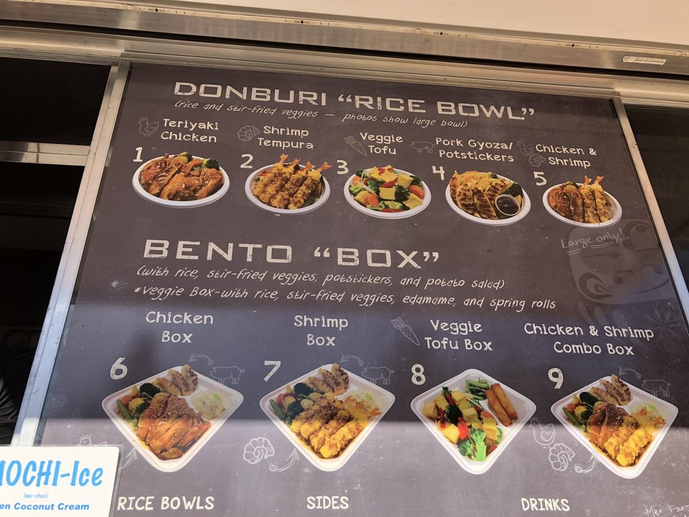 Food from Bento Truck