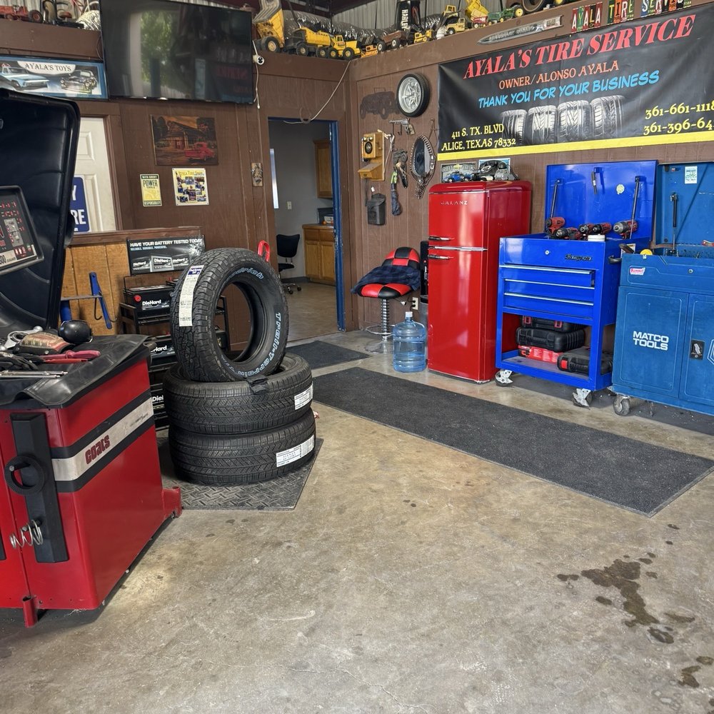 Ayala Tires - Inside shop... - Tires Near Me - Alice, Texas
