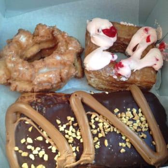 Legendary Doughnuts - Old fashioned, snickers and that pink one ;) - Donuts Near Me - Tacoma, Washington Legendary Doughnuts - Old fashioned, snickers and that pink one ;) - Donuts Near Me - Tacoma, Washington
