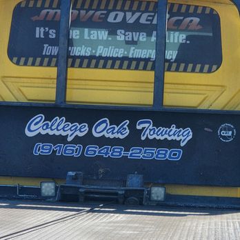 College Oak Towing - Towing Near Me - Sacramento, California