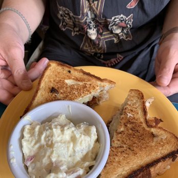 Toast Diner - Peanut butter and jealous sandwich with potato salad $10 - Diners Near Me - Christiansted, Virgin Islands Toast Diner - Peanut butter and jealous sandwich with potato salad $10 - Diners Near Me - Christiansted, Virgin Islands