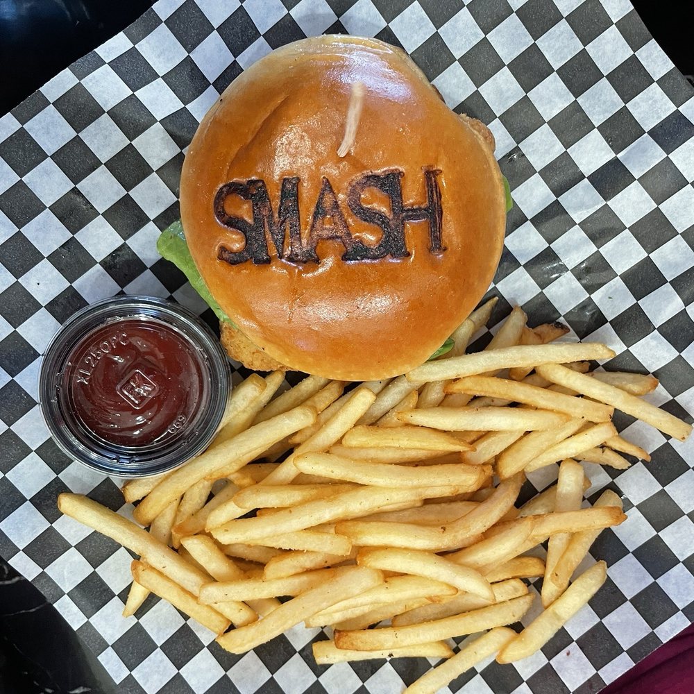 The Pizza Box - Smashed chicken sandwich - Pizza Near Me - Virginia Beach, Virginia The Pizza Box - Smashed chicken sandwich - Pizza Near Me - Virginia Beach, Virginia