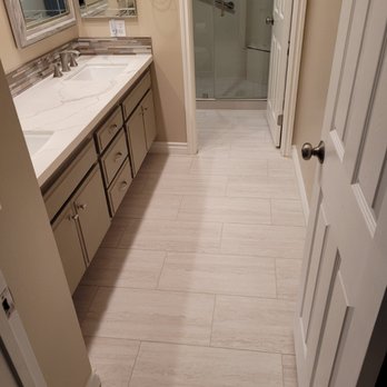 Second Mile Tile - a bathroom with a walk in shower - General Contractors Near Me Second Mile Tile - a bathroom with a walk in shower - General Contractors Near Me