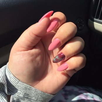 Posh Nails & Spa - Vivi is the best and loving these new nails for spring. - Waxing Near Me - Riverside, California