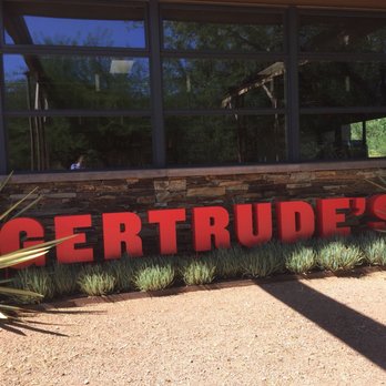 Gertrude's - Signage - New American Near Me - Phoenix, Arizona