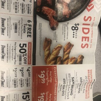 Round Table Pizza - Fake flyer! - Pizza Near Me - San Bruno, California Round Table Pizza - Fake flyer! - Pizza Near Me - San Bruno, California