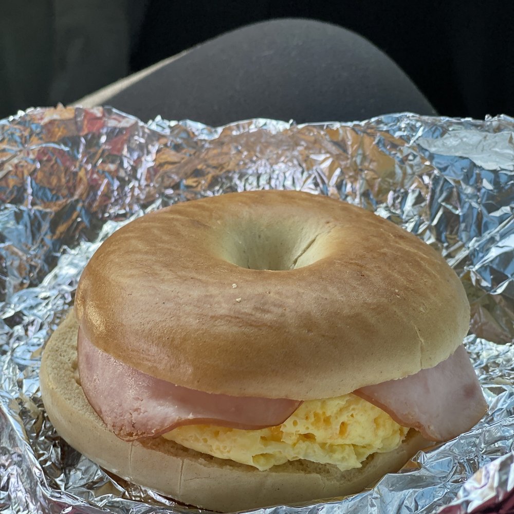 Breakfast Sandwich with Canadian Bacon