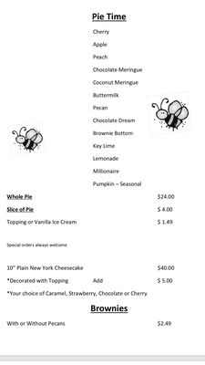 Menu photo 7 The Honeycomb Pie Shoppe #2 Lubbock, TX Menu photo 7 The Honeycomb Pie Shoppe #2 Lubbock, TX
