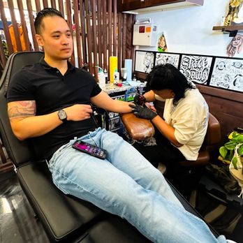Red buddha tattoo - Matching tattoos - Tattoo Near Me - Oceanside, California Red buddha tattoo - Matching tattoos - Tattoo Near Me - Oceanside, California