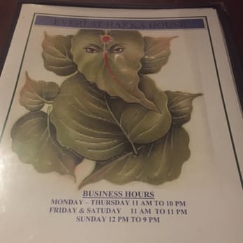 Everest Hakka House - Business hrs - Hakka Near Me - Etobicoke, Ontario