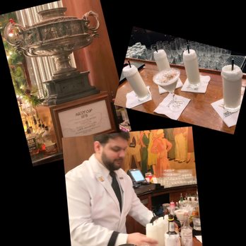 Fountain Lounge - Ramos Gin Fizz; Christmas Cookie - Lounges Near Me - New Orleans, Louisiana