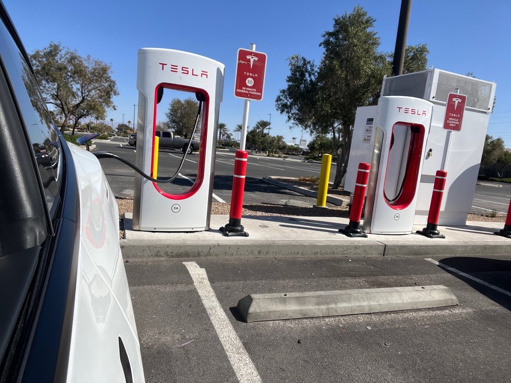 TESLA SUPERCHARGER 5825 S Eastern Ave, Las Vegas, Nevada EV