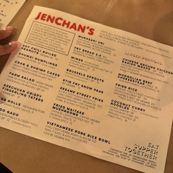 JenChan's - Menu - Pizza Near Me - Atlanta, Georgia