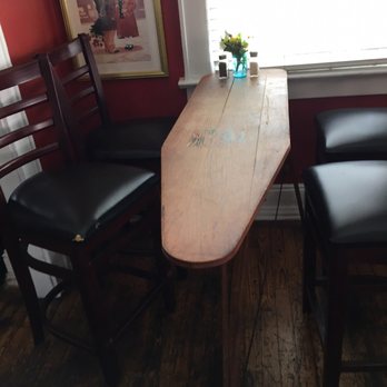 Sweet Potato Cafe - Old school ironing board table. - American Near Me - Stone Mountain, Georgia Sweet Potato Cafe - Old school ironing board table. - American Near Me - Stone Mountain, Georgia