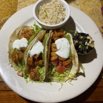 Martell's At the Red Fox - Shrimp Tacos with Rice - Burgers Near Me - Jeffersonville, Vermont
